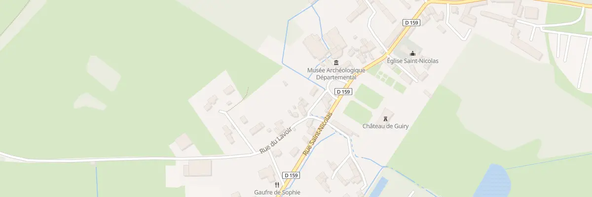 Plan du 1 Rle de la Place à Guiry-en-Vexin