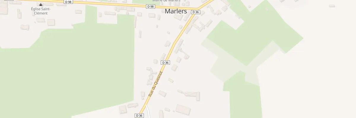 Plan du 10 Rue du Quesnot à Marlers