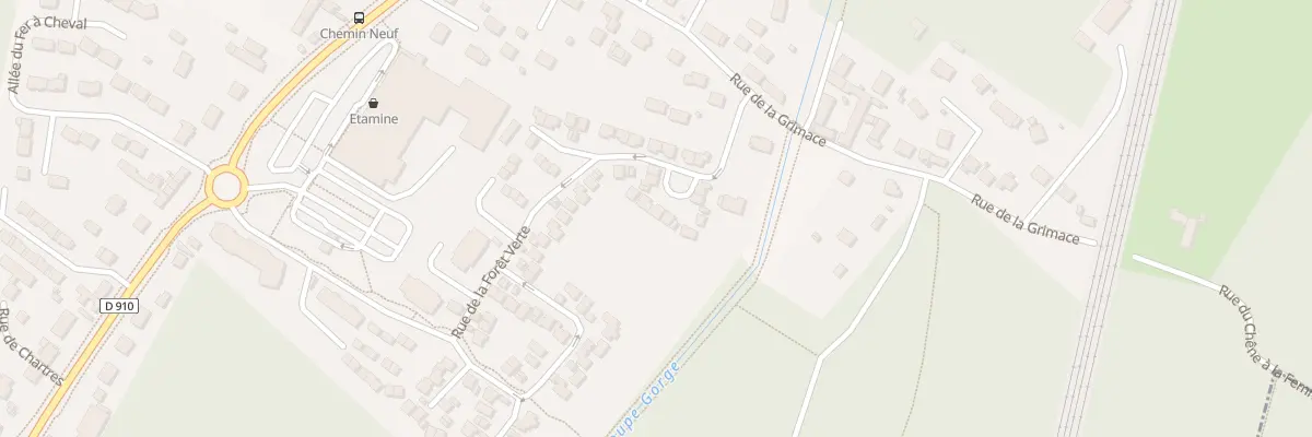 Plan du 106 Rue de la Forêt Verte au Perray-en-Yvelines