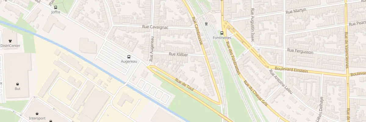 Plan du 9 Rue Kléber à Calais