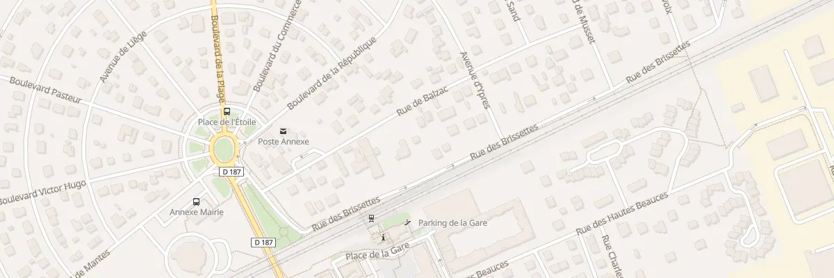 Plan du 12B Rue Balzac à Aubergenville