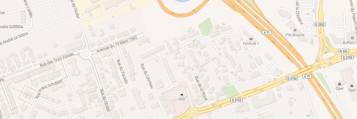 Plan du 17 Rue de la Noue à La Chapelle-Saint-Mesmin