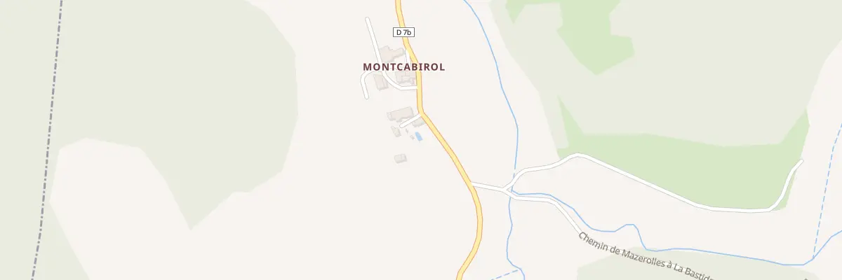 Plan du 175 Hameau de Montcabirol à La Bastide-de-Bousignac