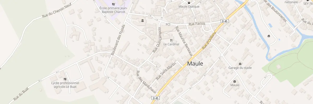 Plan du 14 Rue Quincampoix à Maule