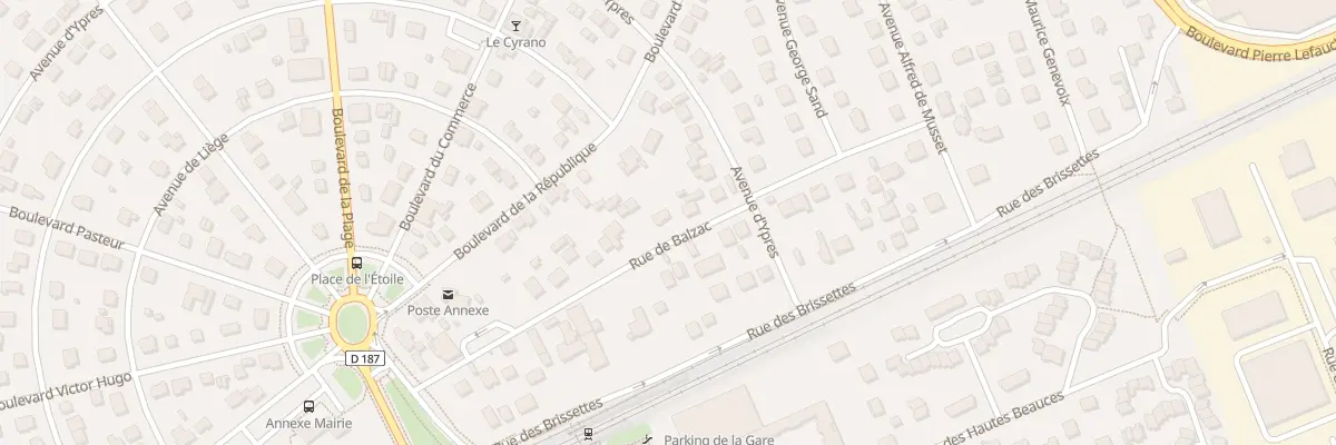 Plan du 27 Rue Balzac à Aubergenville