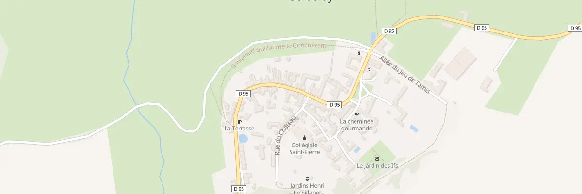 Plan du 13 Rue du Logis du Roy à Gerberoy