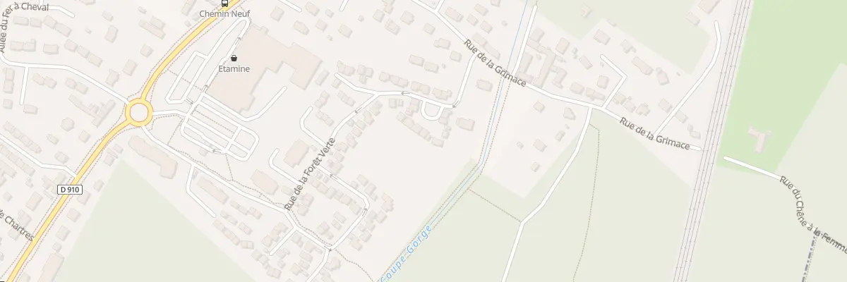 Plan du 108 Rue de la Forêt Verte au Perray-en-Yvelines