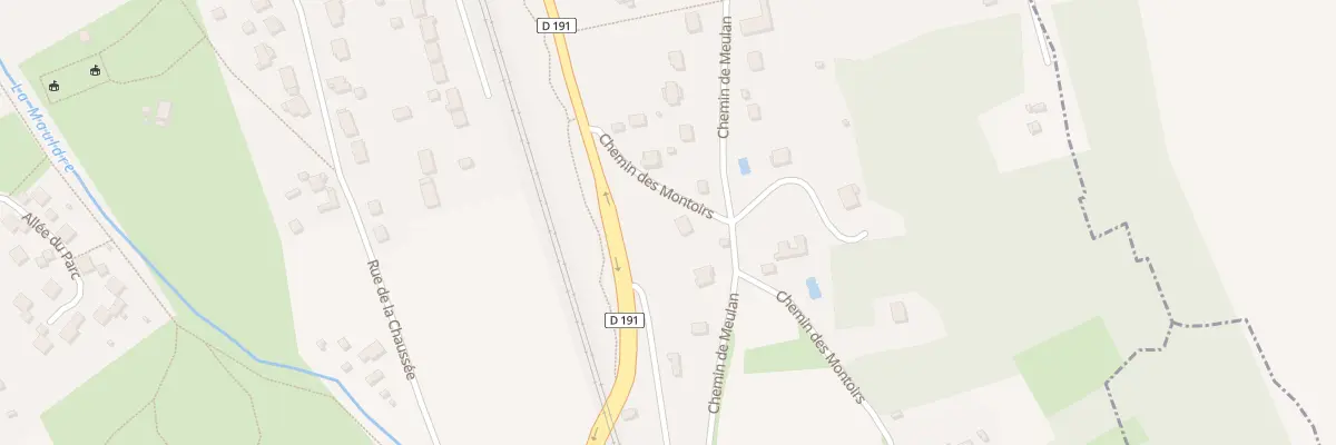 Plan du 2 Che des Montoirs à Aulnay-sur-Mauldre