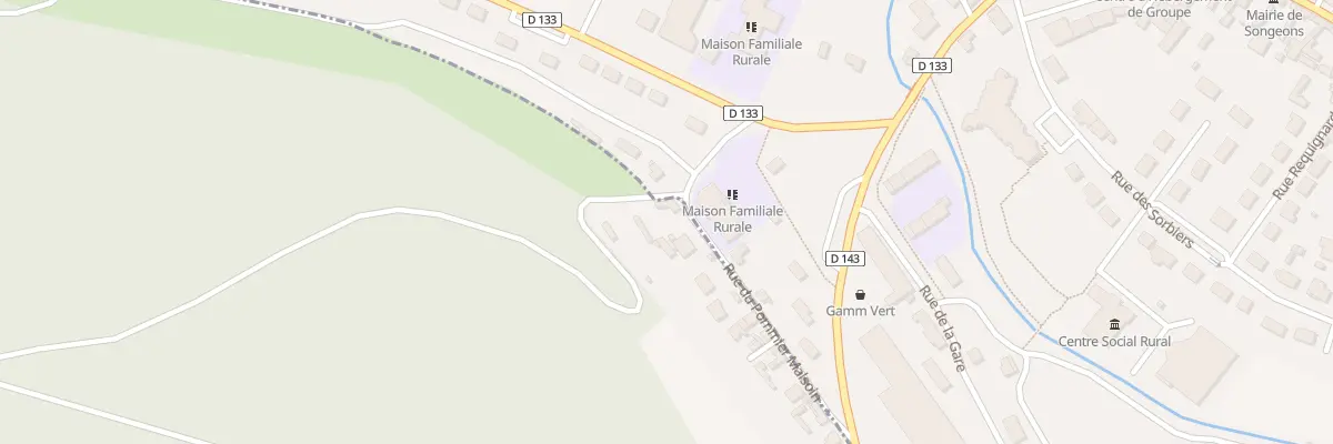 Plan du 2 Rue du Pommier Malsoin à Gerberoy