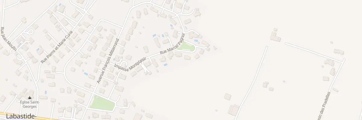 Plan du 33 Rue Marcel Pagnol à Labastide-Saint-Georges