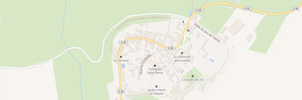Plan du 4 Rue du Château à Gerberoy