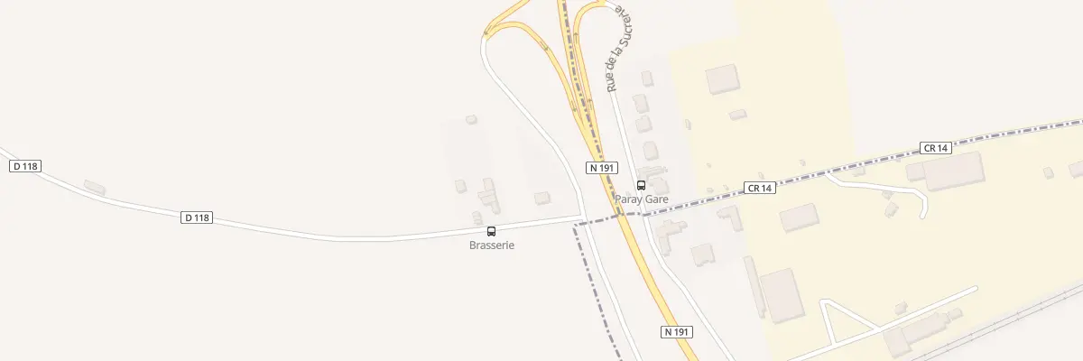 Plan du 5073 La Brasserie à Orsonville