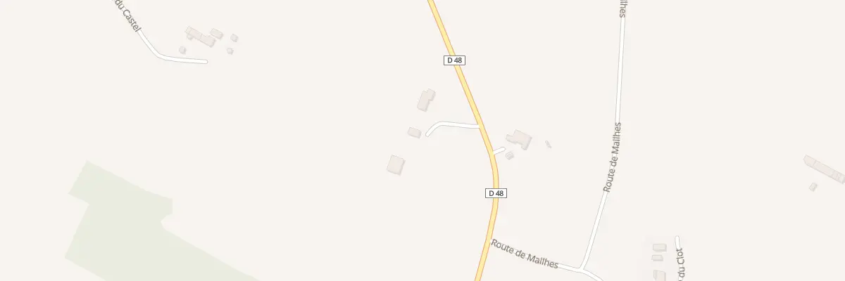 Plan du 1 Che d’en Fournes à Cambon-lès-Lavaur