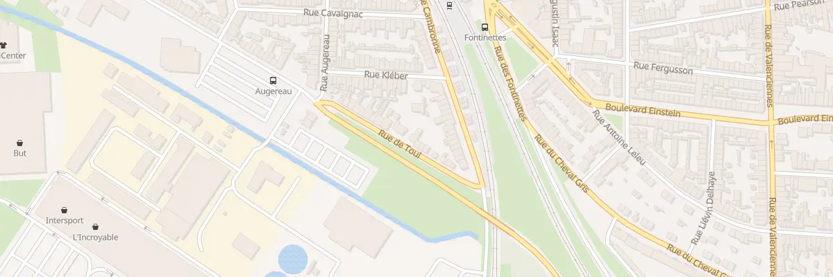 Plan du 157 Rue de Toul à Calais