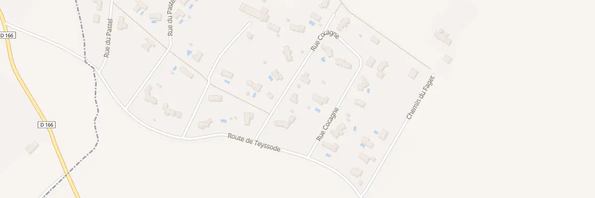 Plan du 4 Rue Cocagne à Massac-Séran