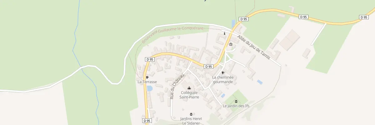Plan du 2 Rue du Château à Gerberoy