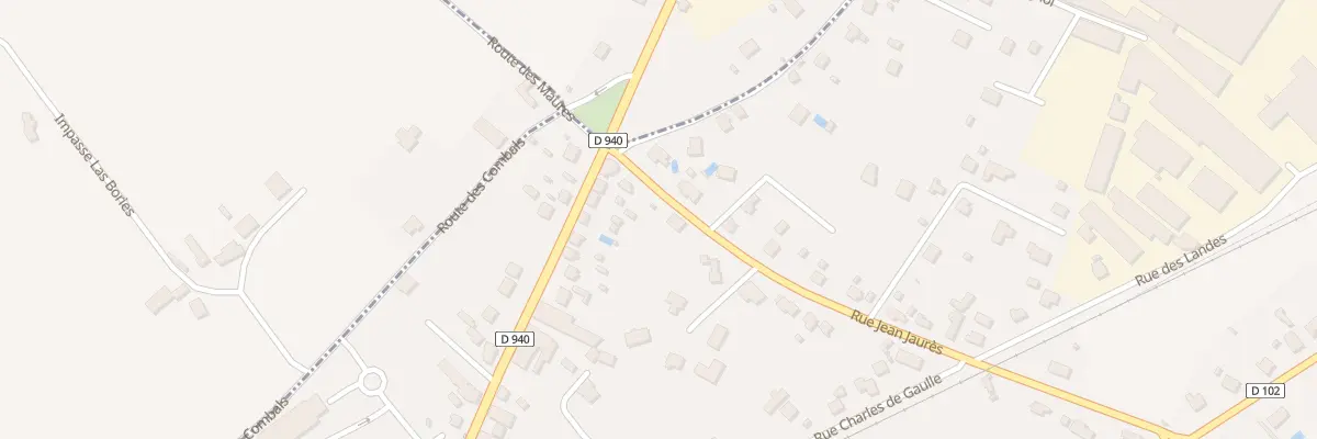 Plan du 2B Rue Jean Jaurès à Biars-sur-Cère