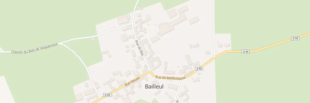 Plan du 4 Rue de Bas à Bailleul