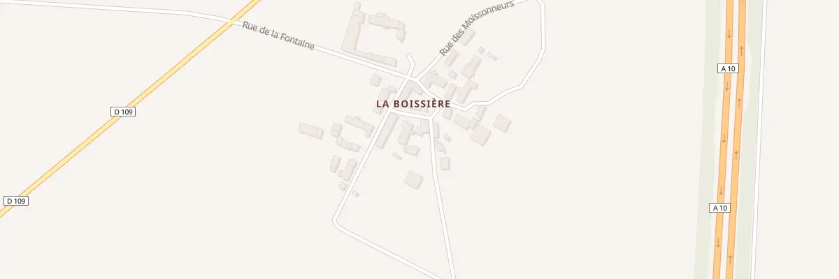 Plan du 150 La Boissière à Bazoches-les-Hautes
