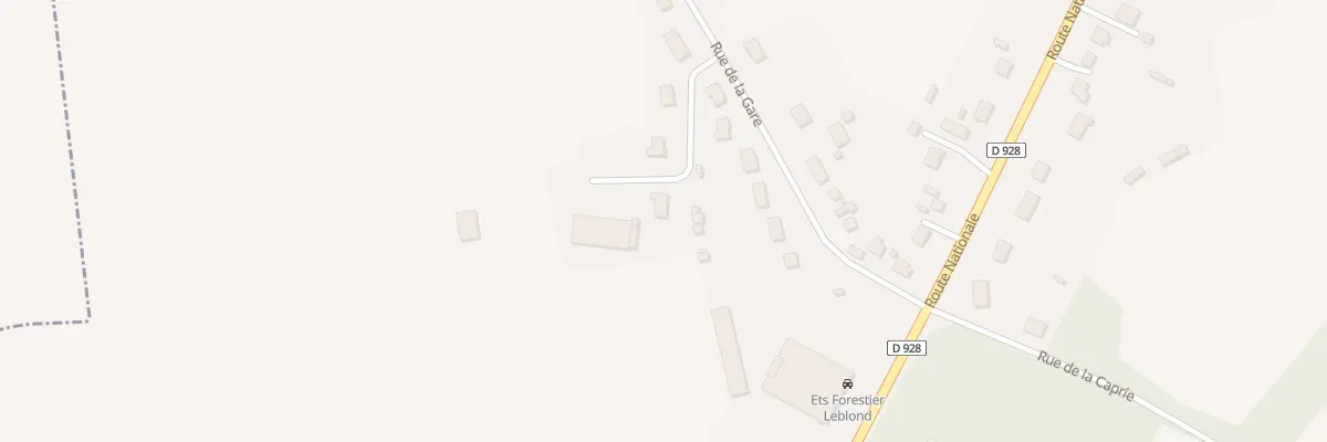 Plan du 225 Rue de la Gare à Drucat