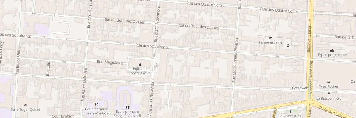 Plan du 59 Rue des Soupirants à Calais