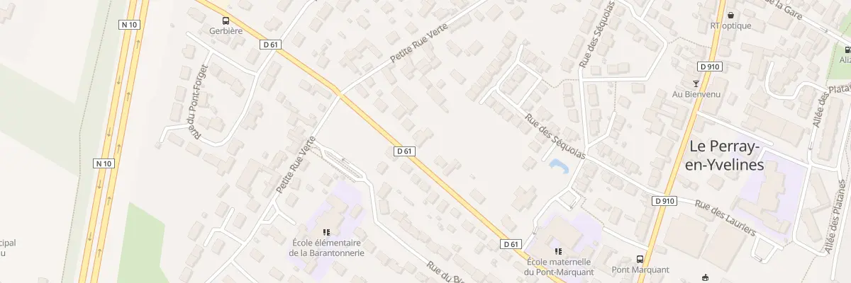 Plan du 16 Rue du Pont Marquant au Perray-en-Yvelines