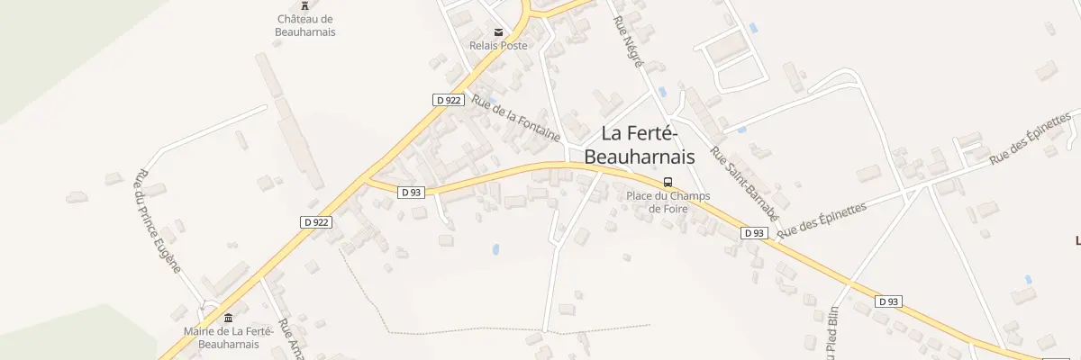 Plan du 162 Rue Avrain de Meung à La Ferté-Beauharnais