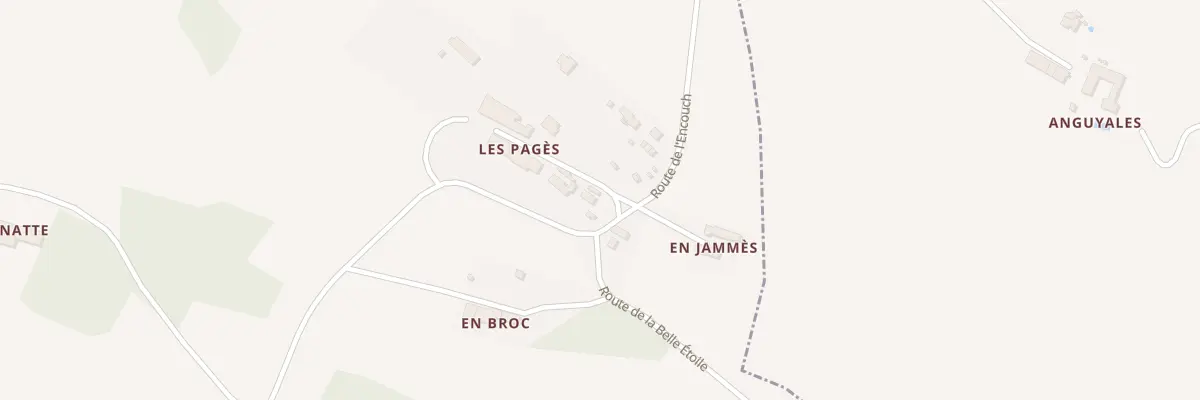 Plan du 1 Imp des Pagès à Montferrand