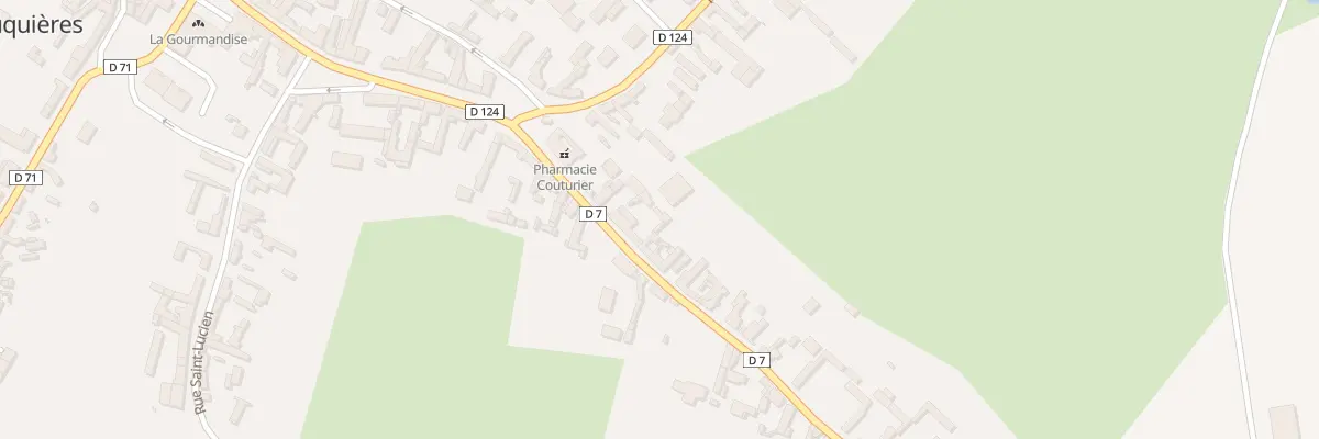 Plan du 10 Rue de la Maladrerie à Feuquières
