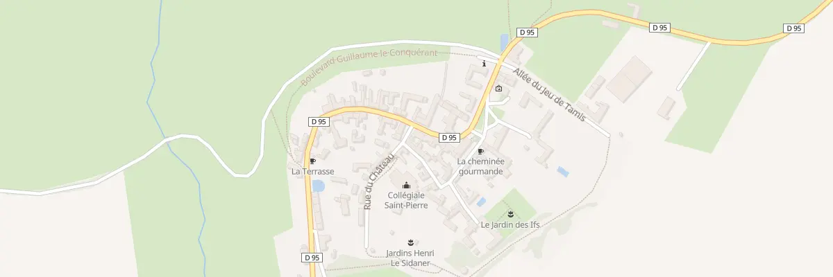 Plan du 9 Rue du Logis du Roy à Gerberoy