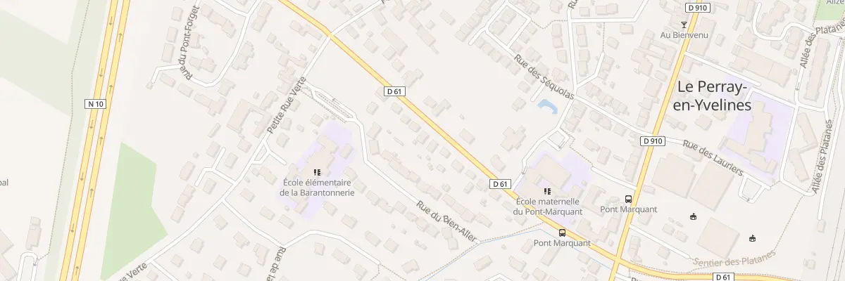 Plan du 17 Rue du Pont Marquant au Perray-en-Yvelines