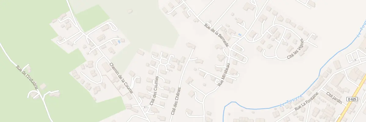 Plan du 11 Cité des Chênes à Lavelanet