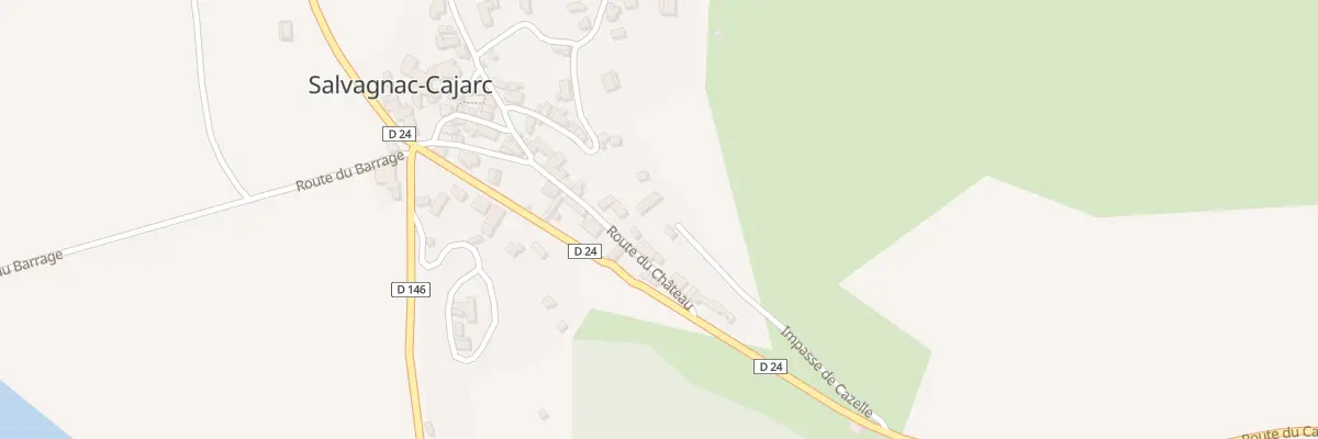 Plan du 5012 Salvagnac à Salvagnac-Cajarc