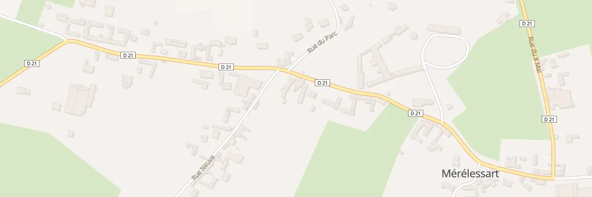 Plan du 315 Rue Capitaine Guy de Bonnault à Mérélessart