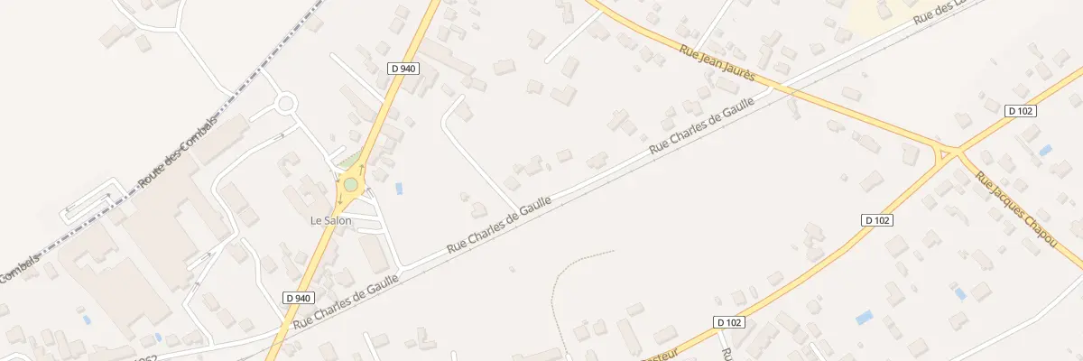 Plan du 21 Rue Charles de Gaulle à Biars-sur-Cère