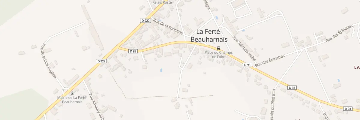 Plan du 178 Rue Avrain de Meung à La Ferté-Beauharnais
