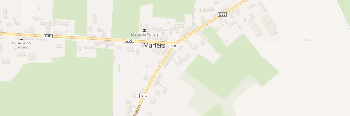 Plan du 2 Rue du Quesnot à Marlers