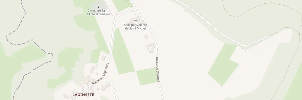 Plan du 270 Rte de Durand à Saint-Michel-Loubéjou