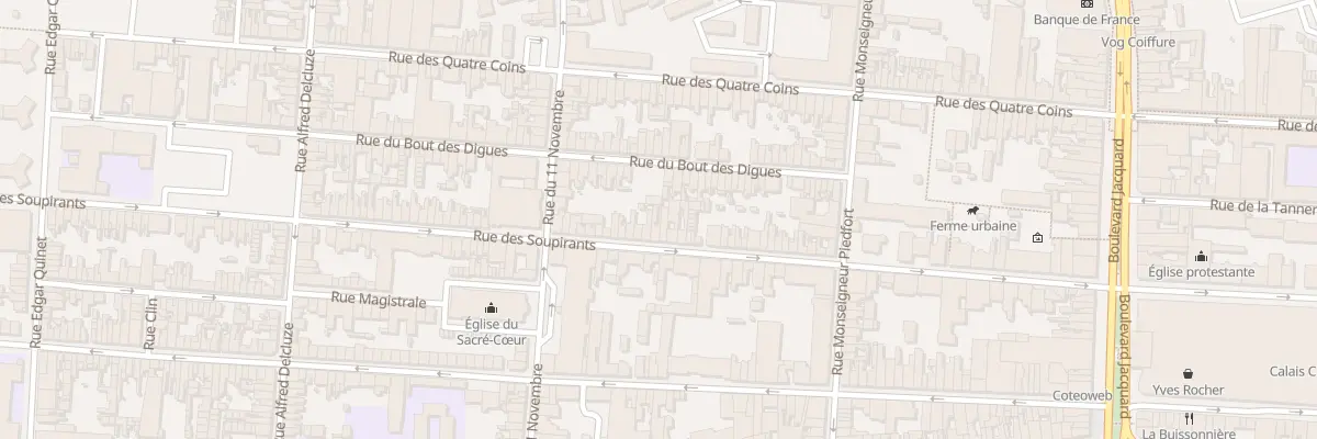 Plan du 76 Rue des Soupirants à Calais