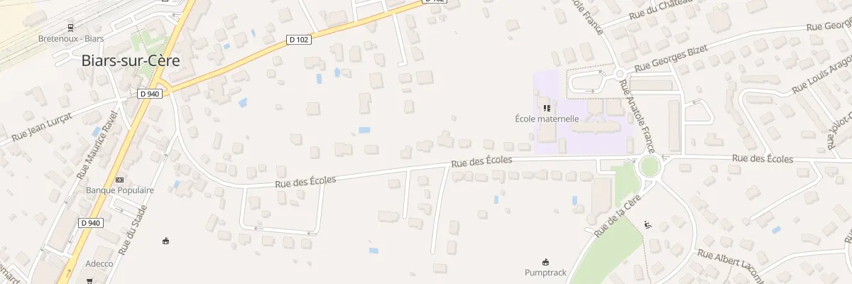 Plan du 31 Rue des Écoles à Biars-sur-Cère