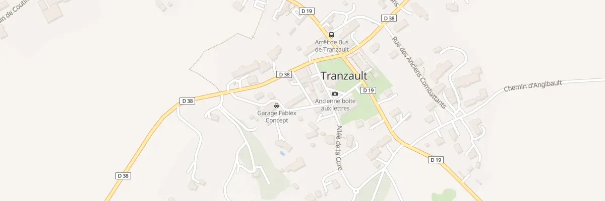 Plan du 5026 Le Bourg à Tranzault