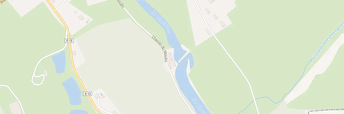 Plan du 4 Che du Moulin à Pontarion