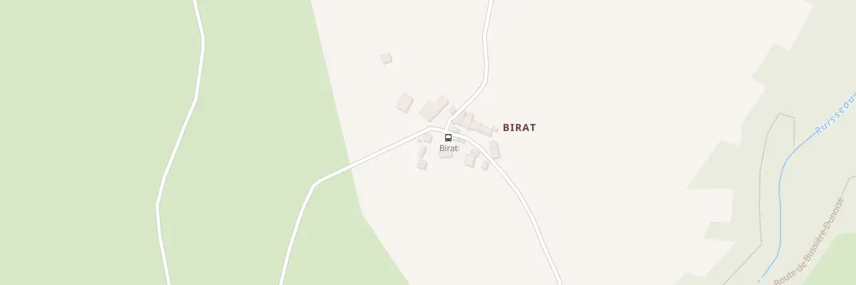 Plan du 5276 Birat à Anzême