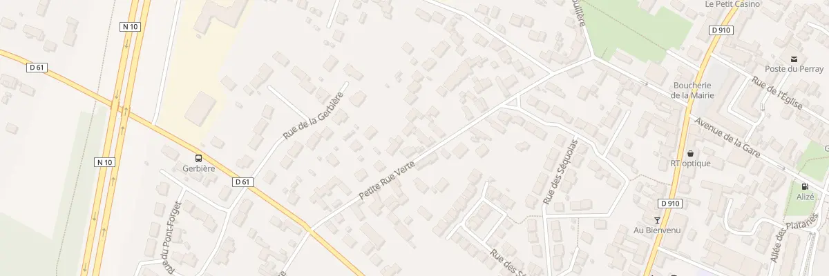 Plan du 20 Ptr Petite Rue Verte au Perray-en-Yvelines