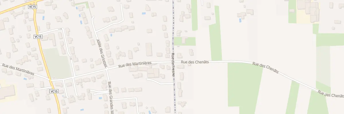 Plan du 701 Rue des Martinières à Saint-Hilaire-Saint-Mesmin