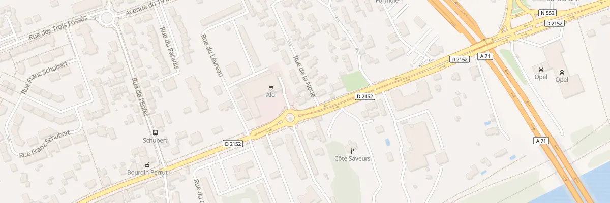 Plan du 1 Rue de la Noue à La Chapelle-Saint-Mesmin