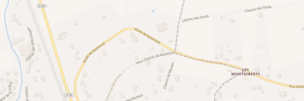 Plan du 12 Rte de Bazemont à Aulnay-sur-Mauldre