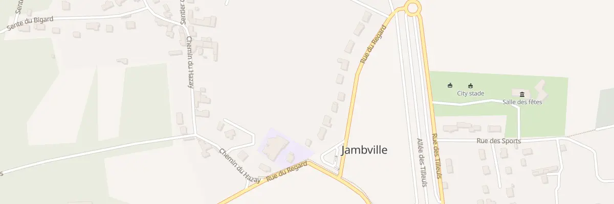 Plan du 61 Rue du Regard à Jambville