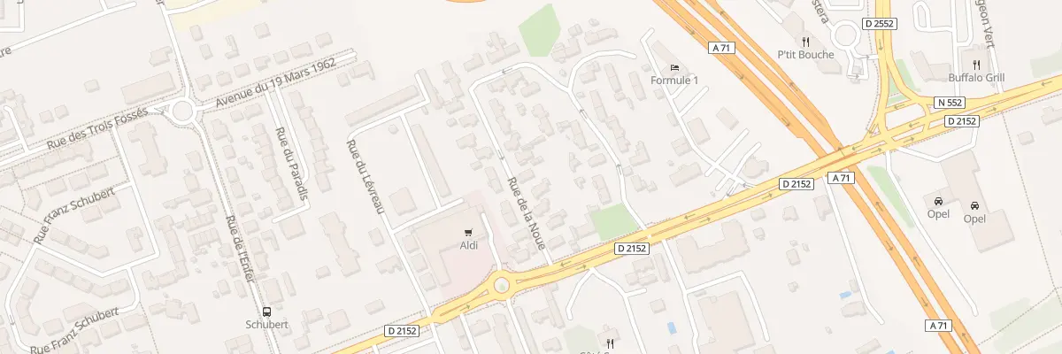 Plan du 10 Rue de la Noue à La Chapelle-Saint-Mesmin