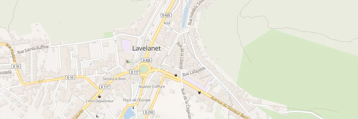 Plan du 5B Rue de la Liberté à Lavelanet